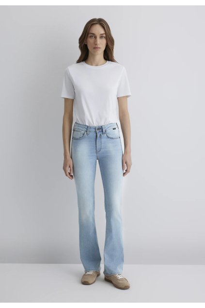Dámské prodloužené džíny Maria Ice brushed 5