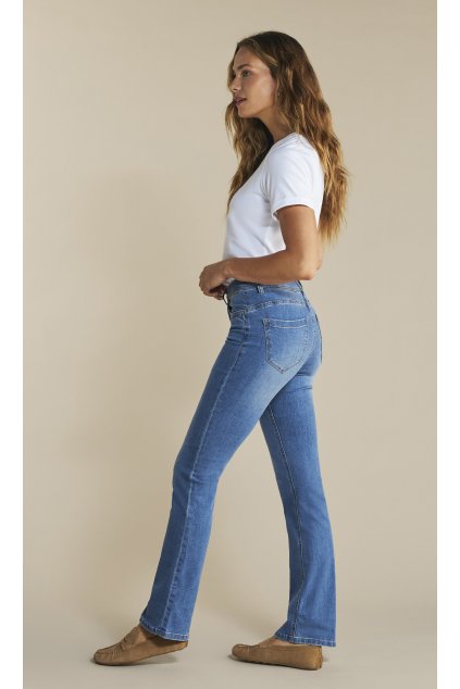 Dámské prodloužené dříny Babette midstoneused 1