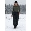 Dámské prodloužené zateplené kalhoty UNI 2