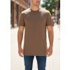 Pánské prodloužené triko mocha