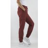 Démské prodloužené kalhoty Cargo bordó 2