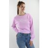 Dámská proloužená mikina Longee pink 1