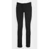 Dámské prodloužené džíny PEPE black 2