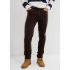 Pánské prodloužené hnědé manšestráky 1