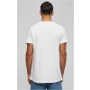 Pánské prodloužené triko URB white 2