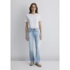 Dámské prodloužené džíny Maria Ice brushed 5