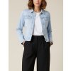Dámská prodloužené džínová bunda SABINE bleached