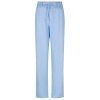 Dámské prodloužené kalhoty Caludette Linen blue 1