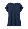 Dámské prodloužené triko SUMMER tm modré