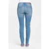 Dámské prodloužené džíny Anya light mid blue 2