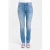 Dámské prodloužené džíny Anya light mid blue 4
