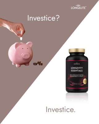 Investuješ? A investuješ i do svého zdraví? 👀 Longevity Essentials je každodenní podpora pro dlouhověkost. 🧬 Podpora...