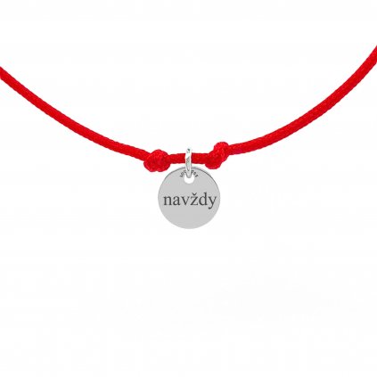 navždy bílé zlato medailon šperky looa brno