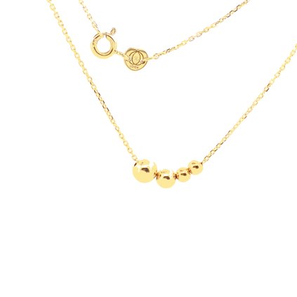 retizek sperky looa rodina ctyr zlute zlato