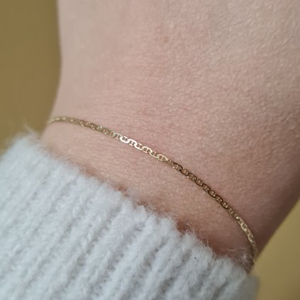 Náramek LOOA- poslední příležitost, žluté zlato