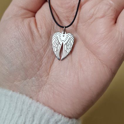 Andělská křídla, přívěsek - poslední příležitost, bílé zlato