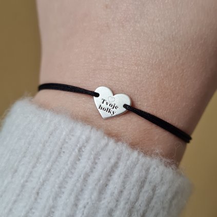 Náramek LOOA- poslední příležitost, stříbro