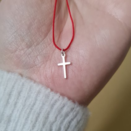 Křížek, přívěsek- poslední příležitost, stříbro