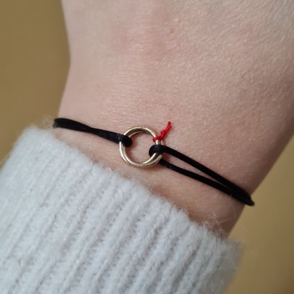 Spojené kroužky s uzlíkem štěstí- poslední příležitost, bílé a žluté zlato