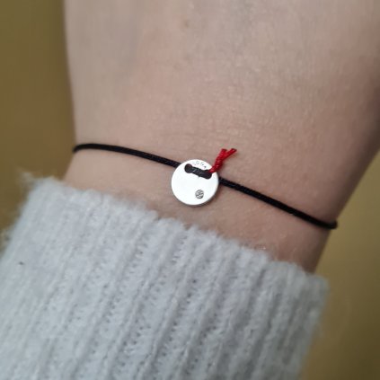 Náramek se zirkonem LOOA- poslední příležitost, stříbro