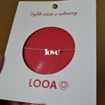 Řetízek love- poslední příležitost, stříbro