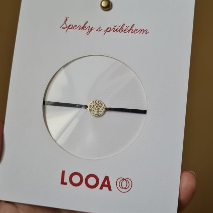 Náramek Strom života- poslední příležitost, žluté zlato