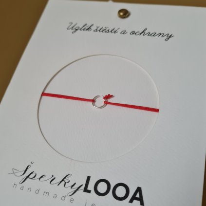 Kroužek karma mini, náramek- poslední příležitost, stříbro