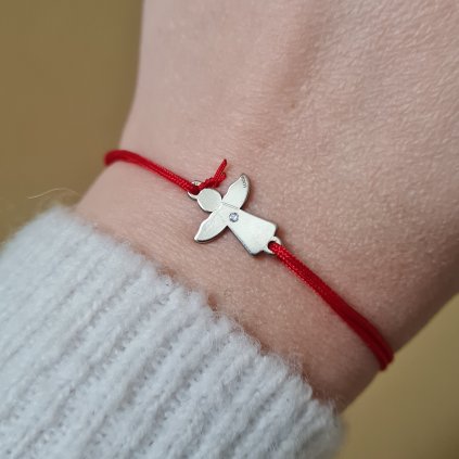 Anděl se zirkonem, uzlík štěstí- poslední příležitost, bílé zlato