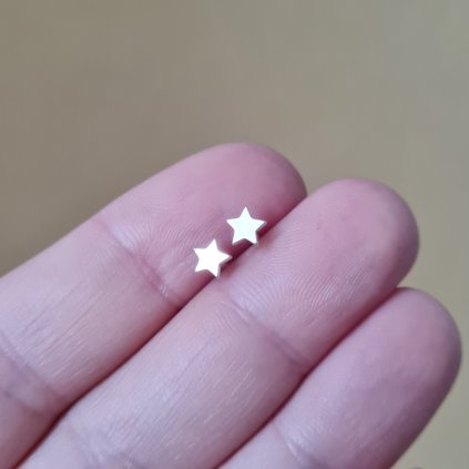 Náušnice Hvězdy - poslední příležitost, stříbro