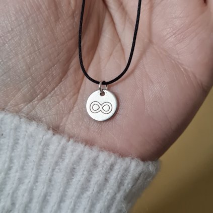 Nekonečno, přívěsek- poslední příležitost, stříbro