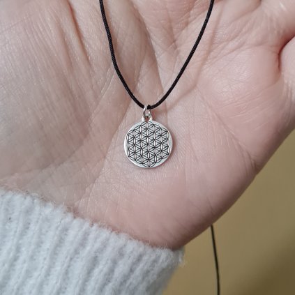 Mandala, přívěsek- poslední příležitost, stříbro