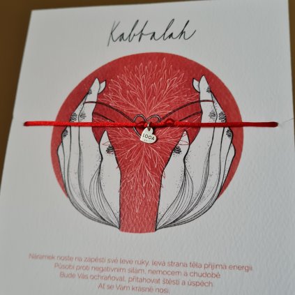 Kabbalah se srdíčkem, ilustrovaný obal- poslední příležitost, stříbro