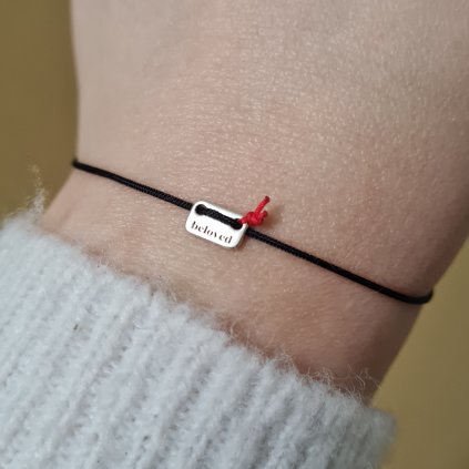 Náramek beloved- poslední příležitost, stříbro