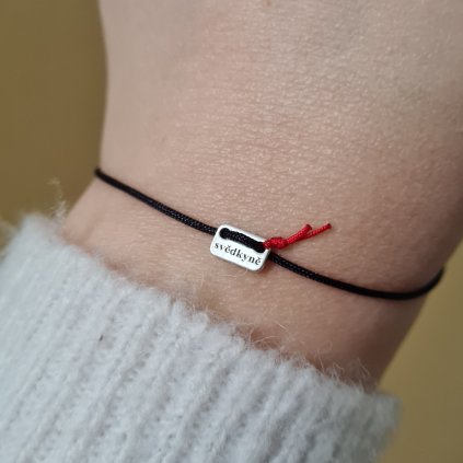 Náramek svědkyně- poslední příležitost, stříbro