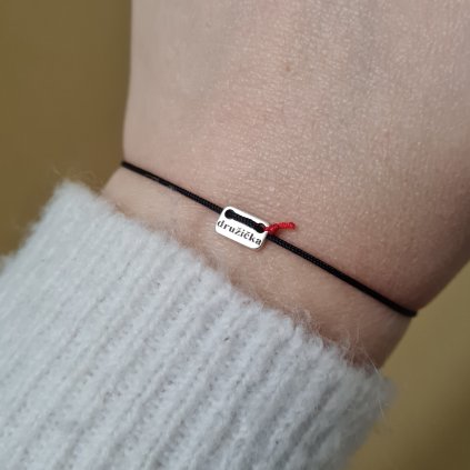 Náramek družička- poslední příležitost, stříbro