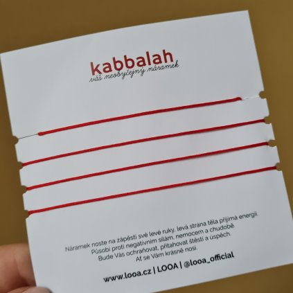 Kabbalah, set náramků rodina- poslední příležitost, stříbro