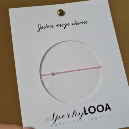 Jeden mezi všemi náramek- poslední příležitost, stříbro