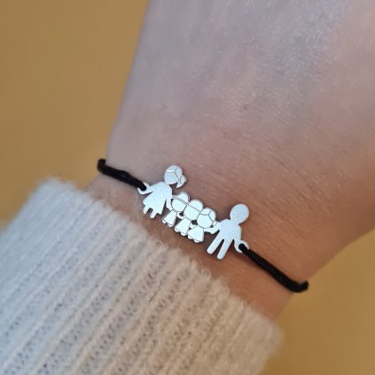 Rodina, náramek Poslední příležitost - stříbro