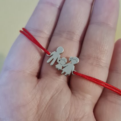 Rodina, náramek Poslední příležitost - stříbro