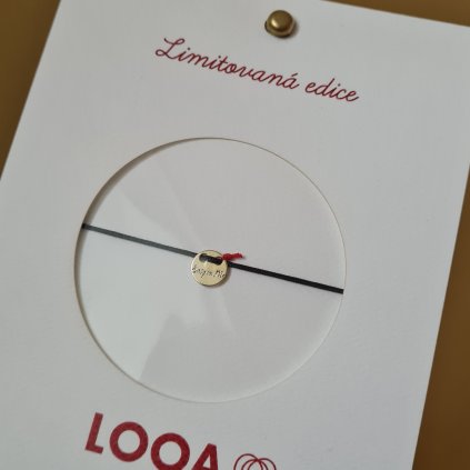 Limitovaná edice Easy on Me, náramek poslední příležitost, žluté zlato