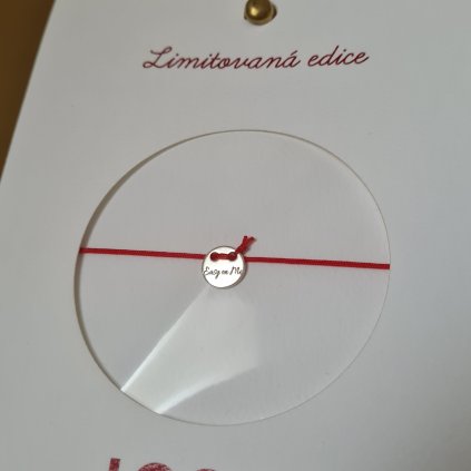 Limitovaná edice Easy on Me, náramek poslední příležitost, stříbro