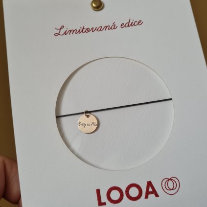 Limitovaná edice Easy on Me, medailon poslední příležitost, růžové zlato