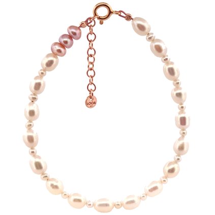 perlovy naramek duo sperky looa