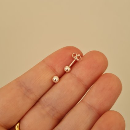 Tečka (osobnost) náušnice - poslední příležitost, stříbro