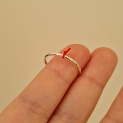 Prsten, silnější kroužek 61 - poslední příležitost, stříbro