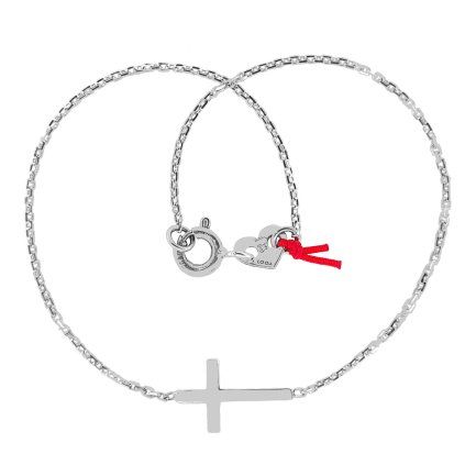 krizek sperky looa naramek bile zlato