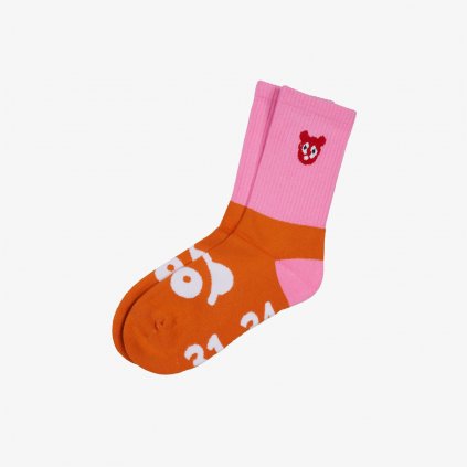 Panda Socks Pink 02