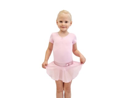 TANEČNÝ A BALETNÝ DRES SO ŠIFÓNOVOU SUKNIČKOU