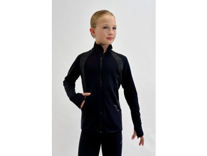 3850 BLACK SPARK KRASOKORČULIARSKA BUNDA / S VRECKAMI