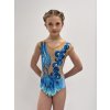 GYMNASTICKÝ SÚŤAŽNÝ DRES BLUE AURORA